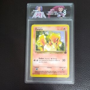 Pokemon Team Rocket Ponyta Card